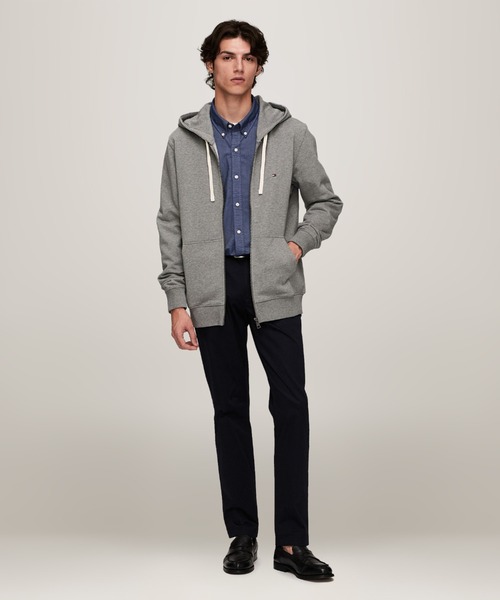 パーカー エッセンシャルテリージップアップパーカー メンズ レディース | TOMMY HILFIGER | 12