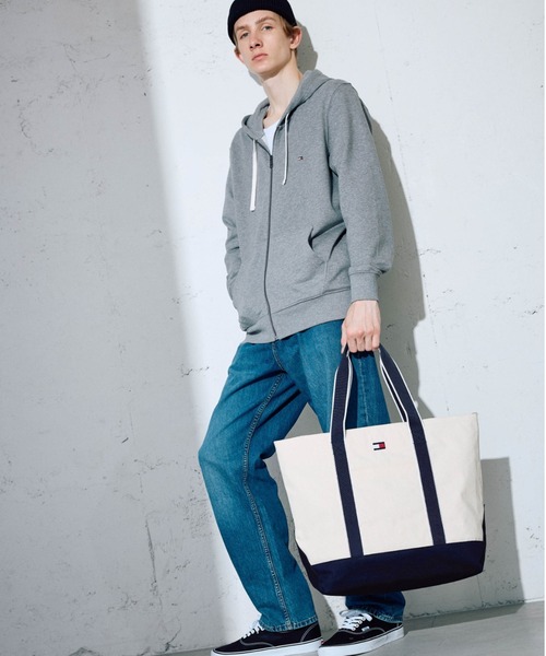 パーカー エッセンシャルテリージップアップパーカー メンズ レディース | TOMMY HILFIGER | 09