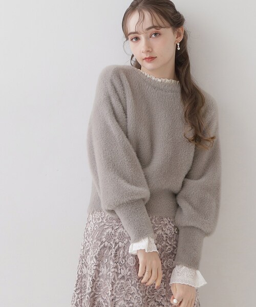 Couture Brooch（クチュール ブローチ） カーディガン 「ほろ甘