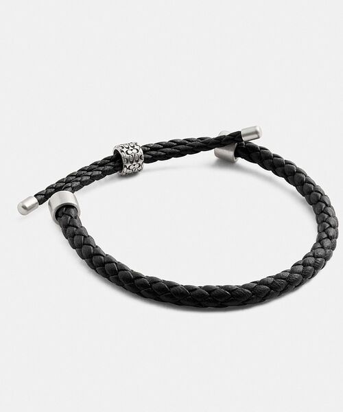 COACH（コーチ） ブレスレット シック ブレイデッド レザー