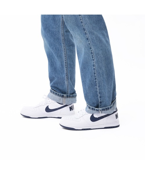 【NIKE】 ナイキ BIG NIKE LOW WHT/MNVY 国内発送 NIKE スニーカー ナイキ BIG LOW ビッグ M355152A 140WHT/MNVY