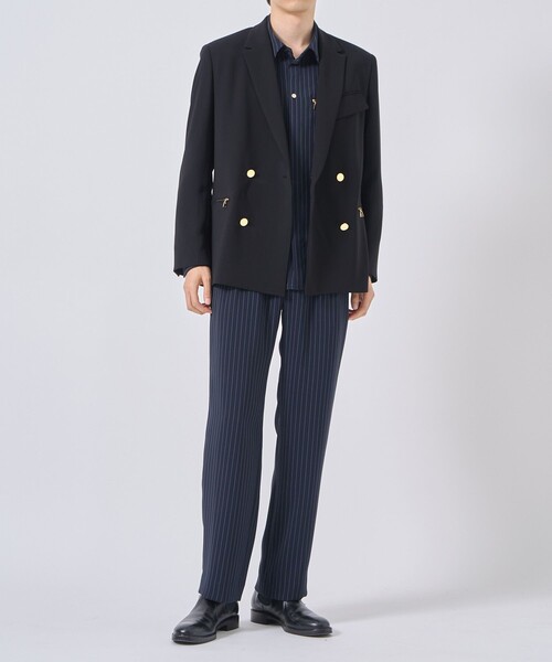 CULLNI 19ss ポリエステルダブルクロスジャケット