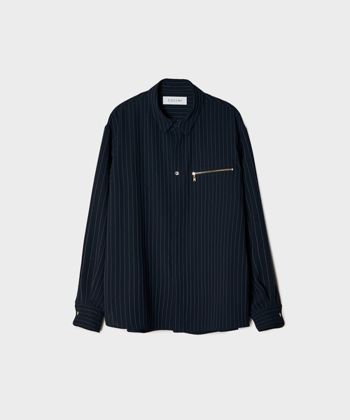 CULLNI シャツ 「別注」BI Color Shirt/洗える/シワになりにくい 