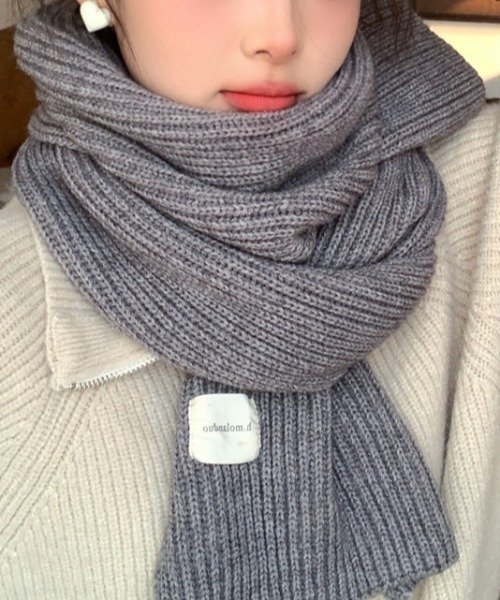 マフラー ストール カラーニットマフラー レディース : ZOZOTOWN Yahoo