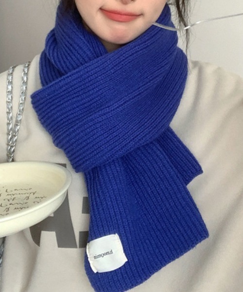 マフラー ストール カラーニットマフラー レディース : ZOZOTOWN Yahoo