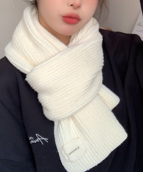 マフラー ストール カラーニットマフラー レディース : ZOZOTOWN Yahoo