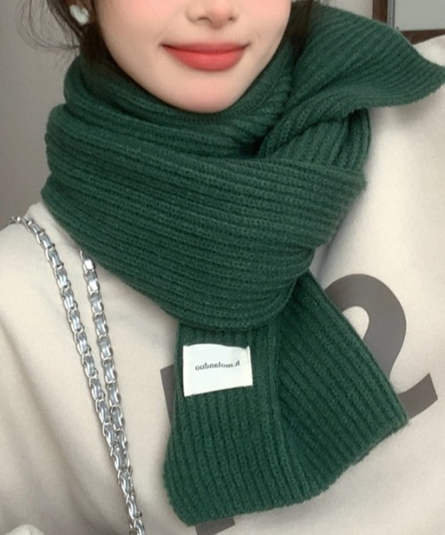 マフラー ストール カラーニットマフラー レディース : ZOZOTOWN Yahoo