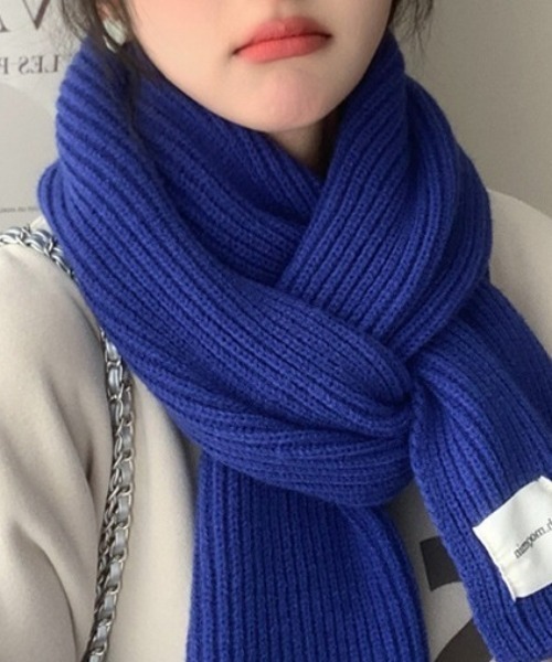 マフラー ストール カラーニットマフラー レディース : ZOZOTOWN Yahoo