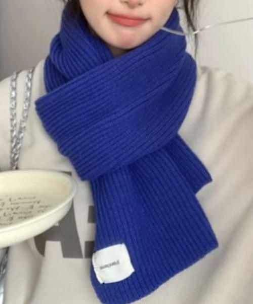 マフラー ストール カラーニットマフラー レディース : ZOZOTOWN Yahoo