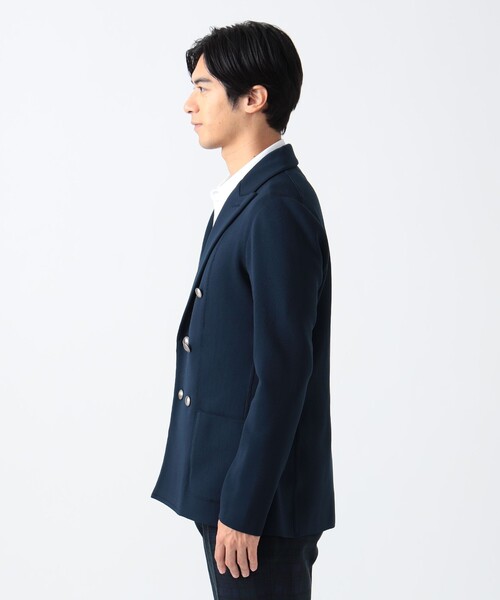BEAMS GOLF ネイビー Vネックジャケット BEAMS GOLF（ビームス ゴルフ） ジャケット テーラードジャケット