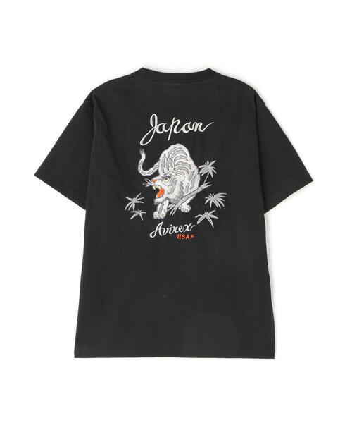 AVIREX（アヴィレックス） tシャツ SOUVENIR TIGER T-SHIRT