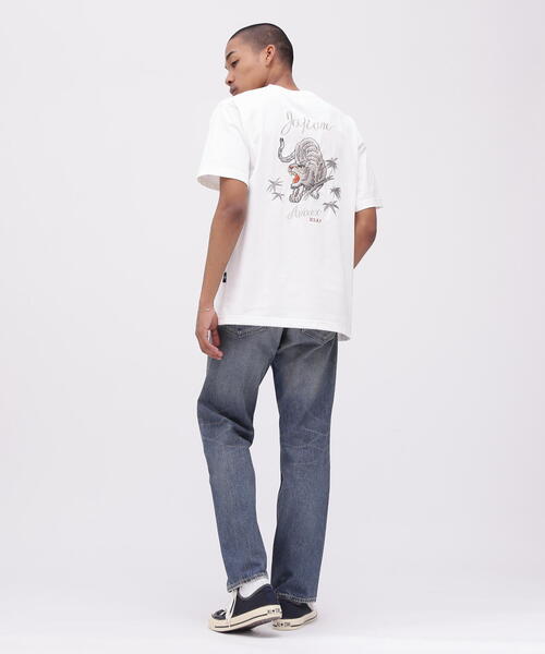 AVIREX tシャツ SOUVENIR TIGER T-SHIRT / スーベニア タイガー