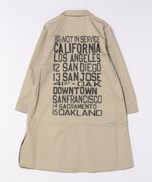 「OLD BETTY'S」 コート M サンドベージュ レディース_画像2