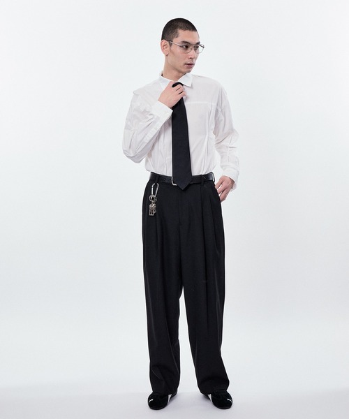 ブラウス シャツ RANDUM PINCH LONG SLEEVE SHIRTS レディース M TO R ブラウス シャツ RANDUM PINCH LONG SLEEVE SHIRTS
