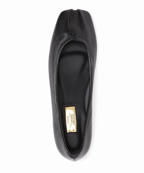 LE TALON（ル タロン） シューズ 「追加」GRISEレザースクエアプリーツ