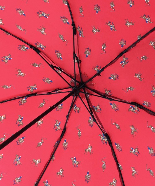 未使用品　Polo RalphLaurenポロラルフローレン 傘 赤白ドット水玉 楽天市場】ポロ ラルフローレン 雨傘 折りたたみ 傘 レディース