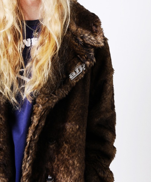 AFB（エーエフビー） ムートンジャケット ムートンコート FAUX FUR