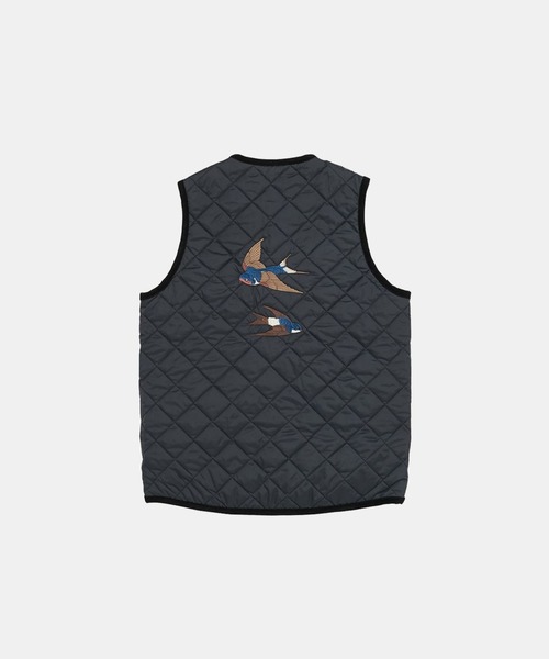 ラベンハム　ベスト　ジレ LAVENHAM ベスト ジレ John Derian X Lavenham Swallows