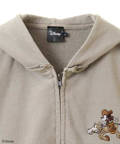 Disney（ディズニー） パーカー ヴィンテージライクZIPパーカー「ユニ