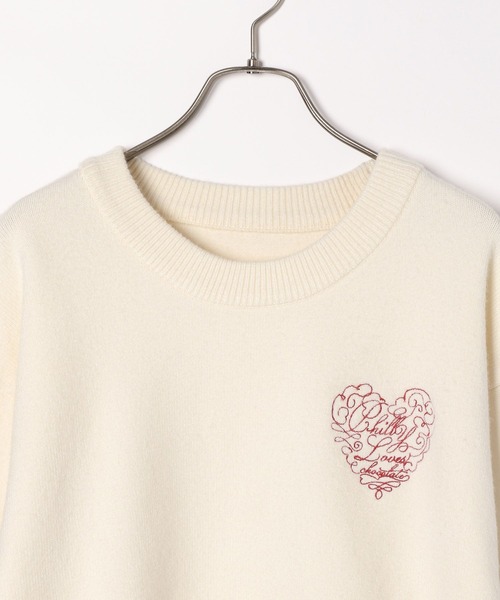 Heather（ヘザー） ニット セーター 「Philly chocolate×Heather