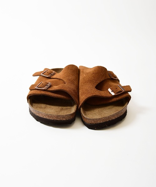 【美品】BIRKENSTOCK チューリッヒ　Zurich サンダル 40 モカ Zürich Soft Footbed / チューリッヒ ソフトフットベッド