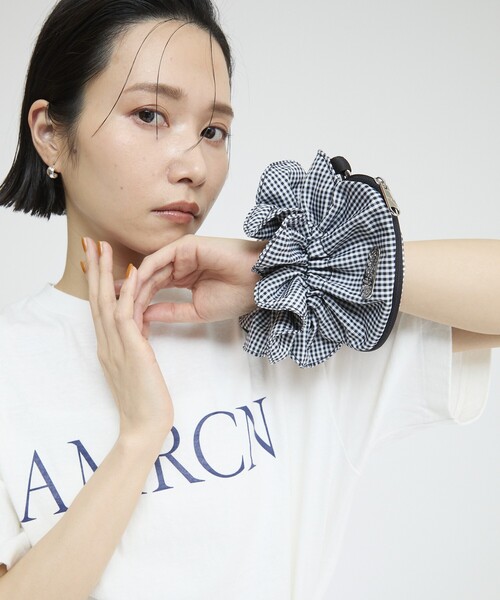 AKB48 OUTDOORPRODUCTSポーチ　ピンクチェック2012 OUTDOOR PRODUCTS（アウトドアプロダクツ） ポーチ × Firsthand