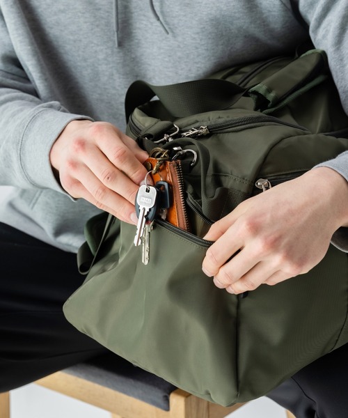 MURA（ムラ） ボストンバッグ 3WAY ポリエステル シューズポケット