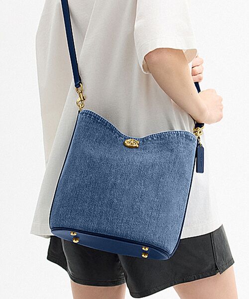 ゆすちあな  ウィロウ バケット バッグ COACH COACH ショルダーバッグ バッグ ウィロウ ソフト バケット