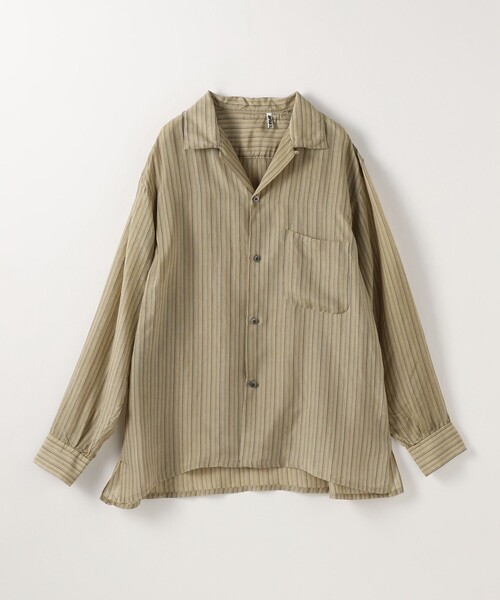 最大の割引 シャツ ALAN STEVEN 「KAPTAIN SHIRT COLLAR OPEN SUNSHINE」 トップス