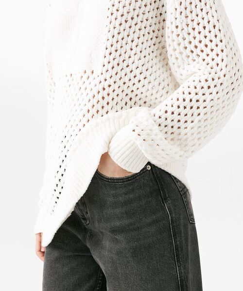 ニット セーター フラッグクルーネックセーター レディース TOMMY JEANS ニット セーター フラッグクルーネックセーター