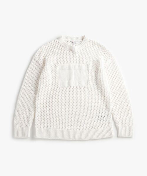 TOMMY JEANS ニット セーター フラッグクルーネックセーター