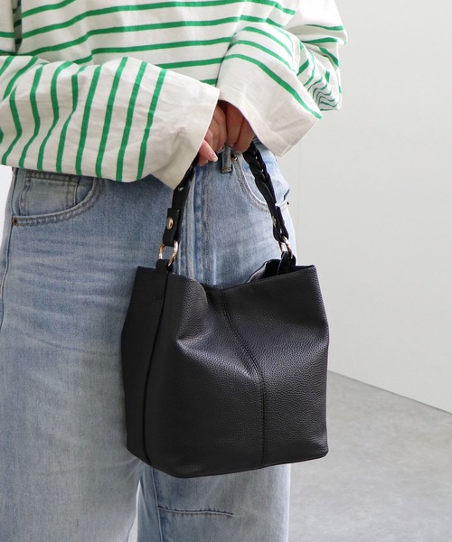 【ALDO】メタルハンドル Falissi ニット編み込み☆2wayバッグ MIAN ショルダーバッグ バッグ 編み込みハンドル2wayショルダー