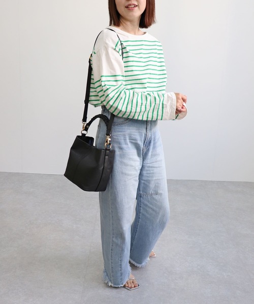 MIAN ショルダーバッグ バッグ 編み込みハンドル2wayショルダー