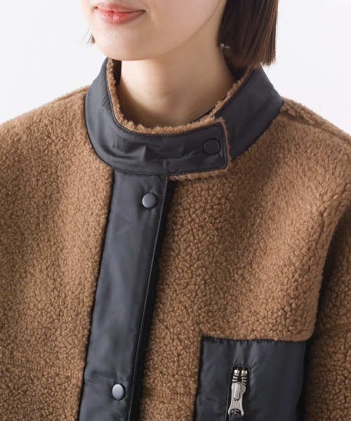 「OMNES」 コート LARGE アイボリー レディース_画像2