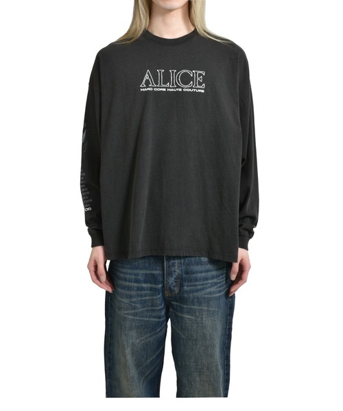 AliceHollywood Tシャツ ALICE HOLLYWOOD tシャツ ALICIDE METAL LS T-SHIRT メンズ
