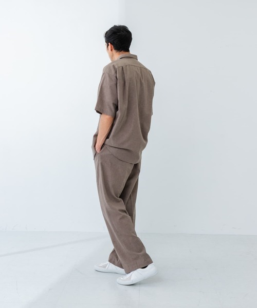 こちらはA&Y24です。 麻調シアーボイルイージーパンツ【同素材トップス有】 | AND ON
