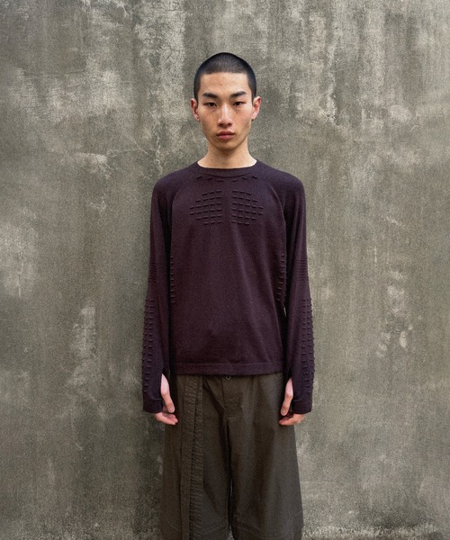 JIAN YE（ジェンイェ） セーター ニット DOTT KNIT メンズ : ZOZOTOWN 