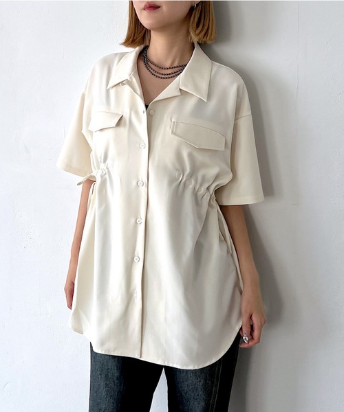 PAGEBOY（ページボーイ） tシャツ ウエストドロストカイキンシャツ 