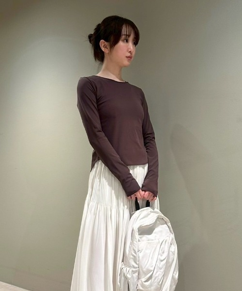 tシャツ サステナレッチデザインプルオーバー レディース