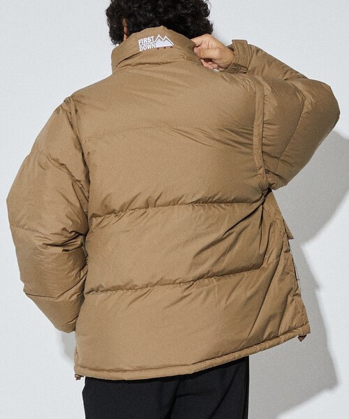 FIRST DOWN（ファーストダウン） ダウンジャケット X-LARGE ダーク