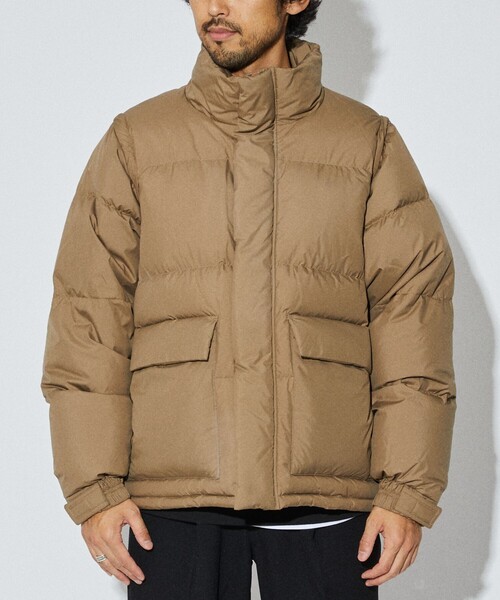 FIRST DOWN ダウンジャケット XL未使用品 FIRST DOWN（ファーストダウン） ダウンジャケット M ブラック メンズ