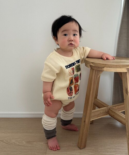 極美品✨DoDo　ベアロンパース　ストライプ　ネイビー　38 ZOZOTOWN Yahoo!店 - ロンパース｜Yahoo!ショッピング