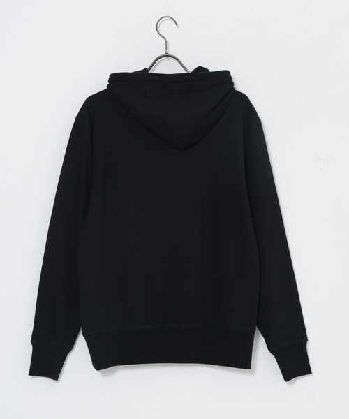「Champion」 プルオーバーパーカー MEDIUM ブラック メンズ_画像9