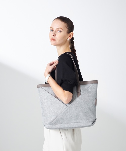 Y'SACCS（イザック） トートバッグ リネンライク イニシャルトート M