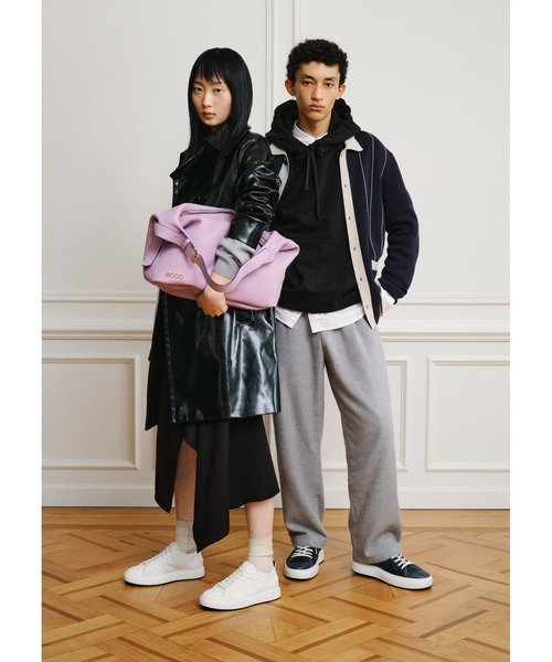 ecco（エコー） スニーカー ECCO Street Ace 本革 メンズ スニーカー