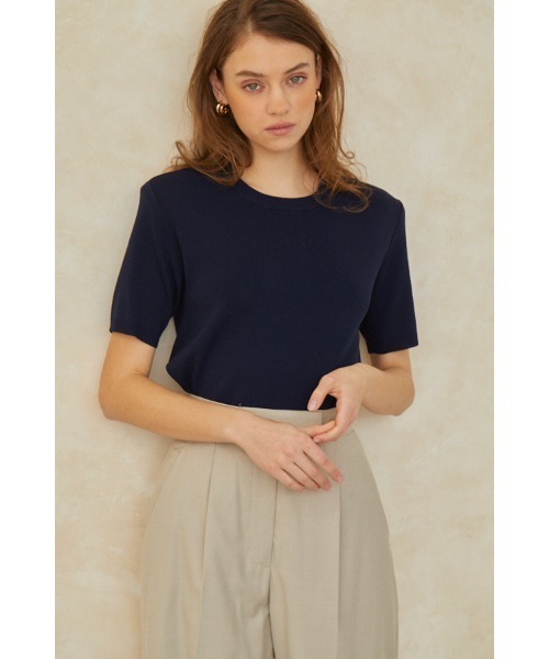 ニット セーター Melanie Open Back Top オープンバックニットトップ レディース