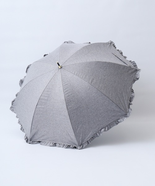 assa 傘 assa DENIM 日傘 フリル レディース : ZOZOTOWN Yahoo!店