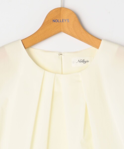 NOLLEY'S ブラウス シャツ 「セットアップ対応」撥水ストレッチ