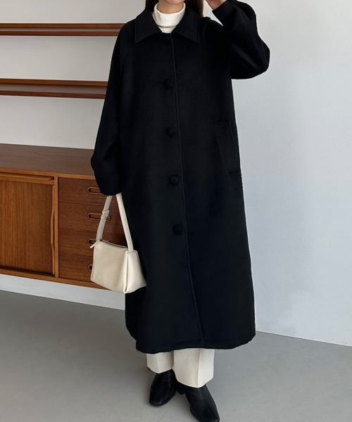 callautia（カラウティア） ステンカラーコート MEDIUM モカ