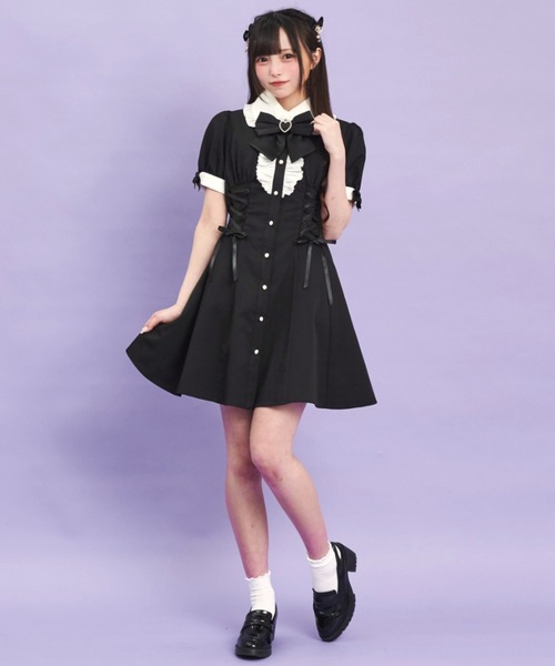 Secret Honey（シークレットハニー） ワンピース 夏 半袖 ウエスト